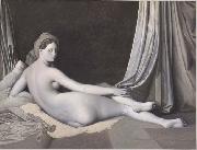 Odalisque in Grisaille Jean Auguste Dominique Ingres